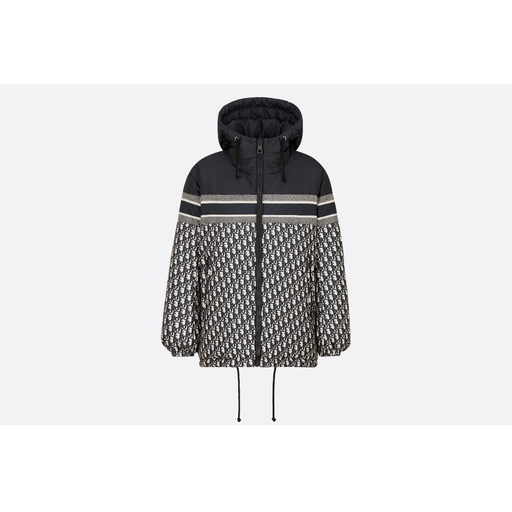 Dior reversible long puffer jacket